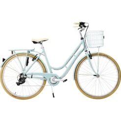 SCO Classic Dame Cykel 7 Gear 28" 2023 - Himmelblå