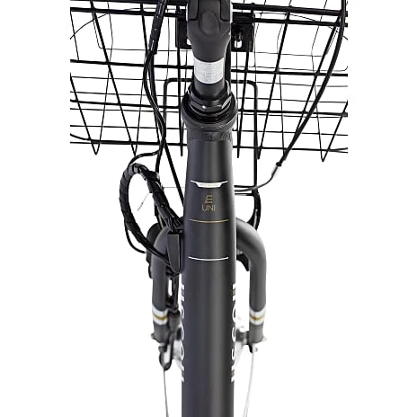 SCO Premium E-Uni Dame Elcykel 26" 7 Gear 11AH 2022 - Mat Sort 4 SCO Premium E-Uni Dame Elcykel 26" 7 Gear 11AH 2022 - Mat Sort - Billede 4