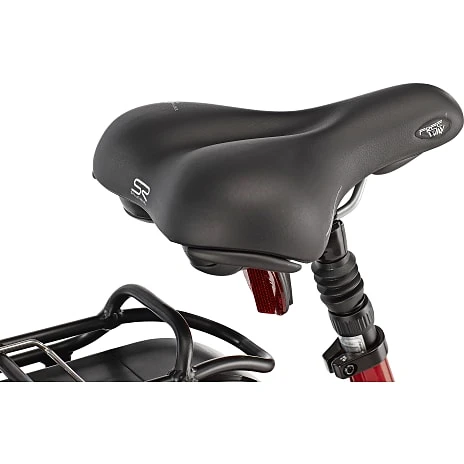 SCO Premium E-Uni Dame Elcykel 28" 7 Gear 11AH 2022 Pensionistrabat - Mørkerød 2 SCO Premium E-Uni Dame Elcykel 28" 7 Gear 11AH 2022 Pensionistrabat - Mørkerød - Billede 2