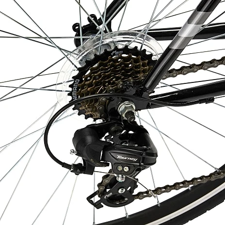 PUCH Urban Dame Citybike 21 Gear 28" 2023 - Sort 2 PUCH Urban Dame Citybike 21 Gear 28" 2023 - Sort - Billede 2