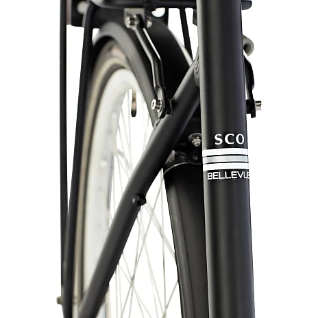 SCO Bellevue Dame Shopper 7 Gear 28" 2022 - Sort 3 SCO Bellevue Dame Shopper 7 Gear 28" 2022 - Sort - Billede 3