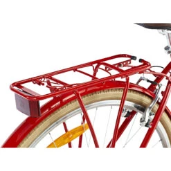 PUCH Old Style Dame Shopper 7 Gear 28" 2022 - Rød -Abus Butik 258392db 3093 4d7f b3bb d6d03d4f3c8e