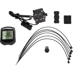 SCO Cykelcomputer 9 Funktioner Med Tråd