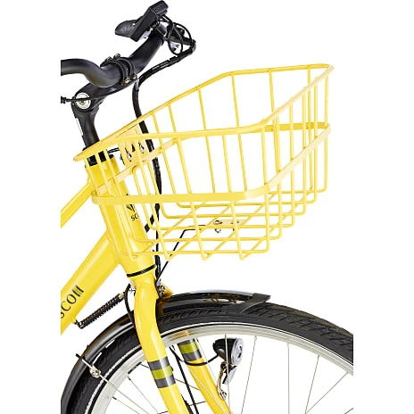 SCO Premium E-Metropolis Dame Elcykel 28" 7 Gear 13AH 2022 - Gul 4 SCO Premium E-Metropolis Dame Elcykel 28" 7 Gear 13AH 2022 - Gul - Billede 4
