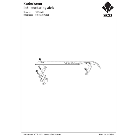 Sco Kædeskærm - Sort 2 Sco Kædeskærm - Sort - Billede 2