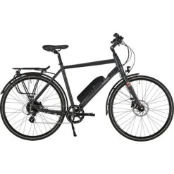 SCO Premium E-Street Herre Elcykel 28" 2022 - Mat Sort