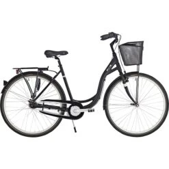 SCO Bellevue Dame Shopper 7 Gear 28" 2022 - Sort