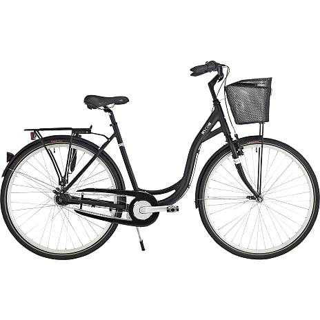 SCO Bellevue Dame Shopper 7 Gear 28" 2022 - Sort 1 SCO Bellevue Dame Shopper 7 Gear 28" 2022 - Sort