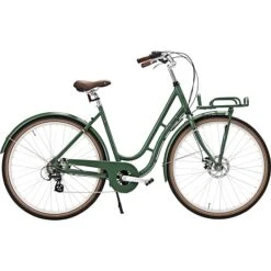 SCO Premium Carrier Dame Cykel 7 Gear 28" 2023 - Grøn