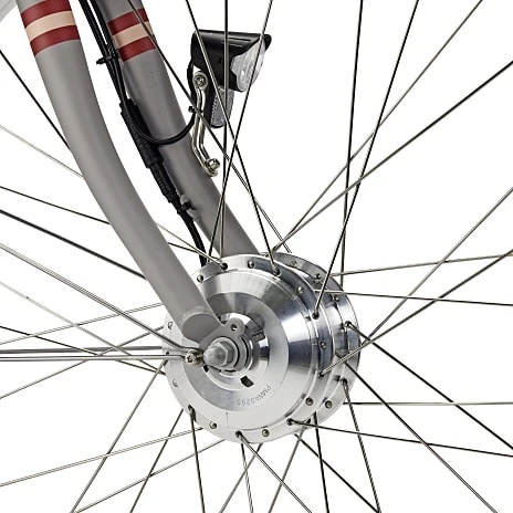 SCO Premium E-Moon Dame Elcykel 7 Gear 28" 2023 - Grå 4 SCO Premium E-Moon Dame Elcykel 7 Gear 28" 2023 - Grå - Billede 4