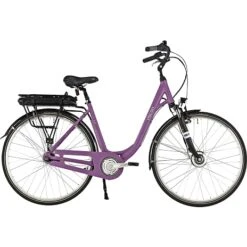 SCO PREMIUM E-Shopper Dame Elcykel 28" 7 Gear 11AH - Lilla