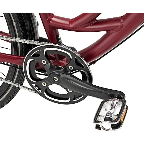 SCO Premium Comfort Dame Cykel 7 Gear 28" 2023 - Rød 2 SCO Premium Comfort Dame Cykel 7 Gear 28" 2023 - Rød - Billede 2