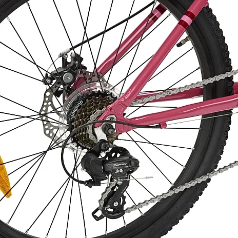SCO Extreme Børne Mountainbike 21 Gear 24" 2023 - Pink 2 SCO Extreme Børne Mountainbike 21 Gear 24" 2023 - Pink - Billede 2
