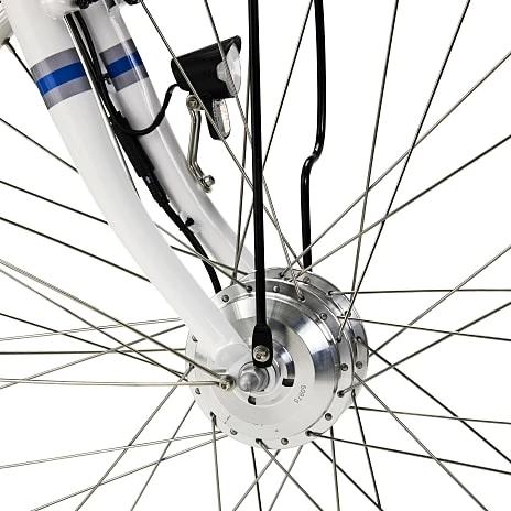 SCO Premium E-Uni Dame Elcykel 28" 7 Gear 11AH 2023 - Hvid 2 SCO Premium E-Uni Dame Elcykel 28" 7 Gear 11AH 2023 - Hvid - Billede 2