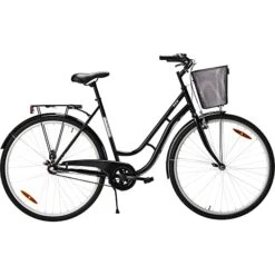 PUCH Bellavista Dame Shopper 3 Gear 28" 2023 - Sort