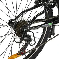 PUCH Firestorm Børne Mountainbike 18 Gear 24" 2023 - Grøn/sort -Abus Butik 39c15622483b4a610d28b86d31c9490f