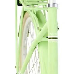 SCO Classic Dame Shopper 7 Gear 28" 2022 - Støvet Grøn -Abus Butik 3b42d0b2 8e87 492c bbcc b490a90203ad