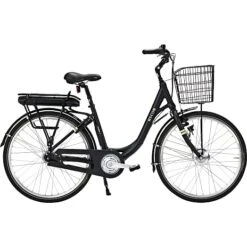 SCO Premium E-Uni Dame Elcykel 28" 7 Gear 11AH Pensionistrabat 2023 - Sort