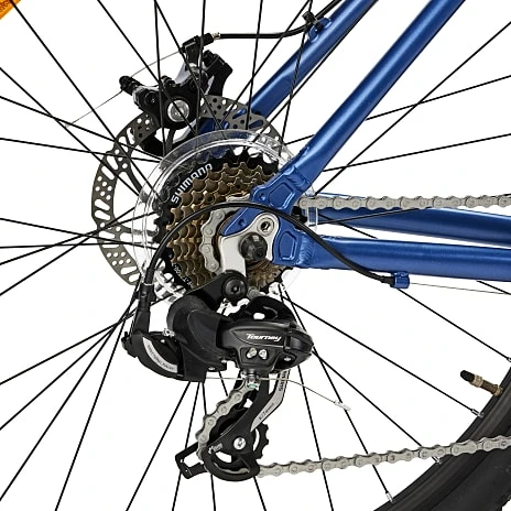 SCO MTB TU Herre Mountainbike 21 Gear 27,5" 2023 - Blå 4 SCO MTB TU Herre Mountainbike 21 Gear 27,5" 2023 - Blå - Billede 4