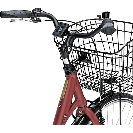 SCO Premium E-Uni Dame El Cykel 28" 7 Gear 11AH Pensionistrabat 2023 - Mat Rød 2 SCO Premium E-Uni Dame El Cykel 28" 7 Gear 11AH Pensionistrabat 2023 - Mat Rød - Billede 2