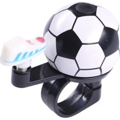 321 Go! Ringeklokke - Sort/hvid Fodbold