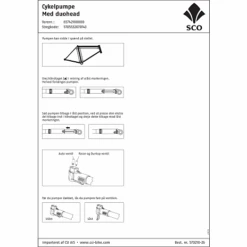 SCO Cykelpumpe -Abus Butik 4c468bfb 7306 49b4 8968 880431d8ffa8