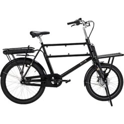 SCO Premium E-Short John Elcykel 7 Gear 2023 - Sort