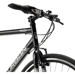 PUCH Urban Herre Citybike 21 Gear 28" 2023 - Sort -Abus Butik 510df58151b634bf462937524566bed9