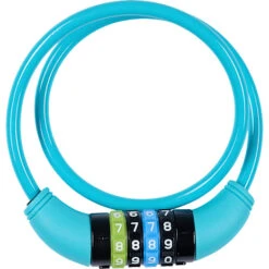 321 Go! Kabellås Med Kode - Blå