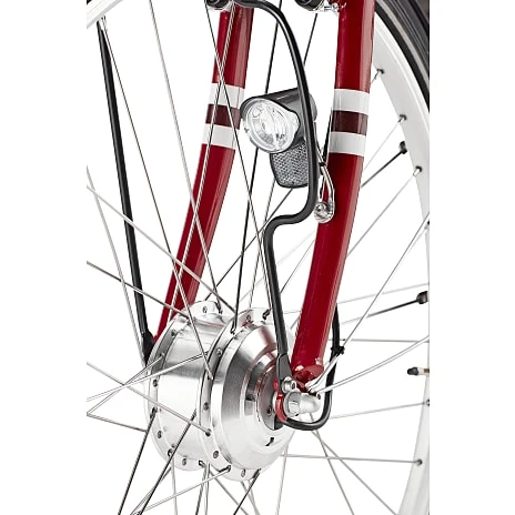 SCO Premium E-Uni Dame Elcykel 28" 7 Gear 11AH 2022 Pensionistrabat - Mørkerød 6 SCO Premium E-Uni Dame Elcykel 28" 7 Gear 11AH 2022 Pensionistrabat - Mørkerød - Billede 6