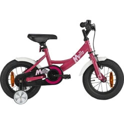 PUCH Molly Pige Børnecykel 12" 2022 - Lyserød