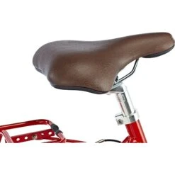 PUCH Old Style Dame Shopper 7 Gear 28" 2022 - Rød -Abus Butik 5b04c1ac 866a 46c7 a809 5caedbc8cd86