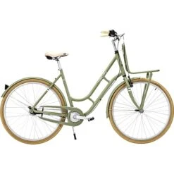 SCO Prime Dame Cykel 7 Gear 28" 2023 - Støvet Grøn