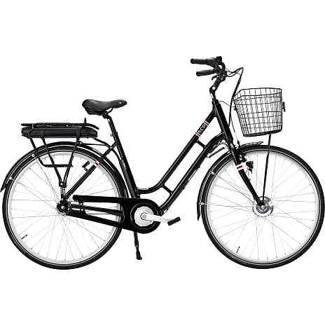 SCO Premium E-Classic Dame Elcykel 7 Gear 28" 2023 - Sort 1 SCO Premium E-Classic Dame Elcykel 7 Gear 28" 2023 - Sort