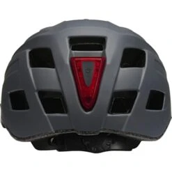 CSI Cykelhjelm Med Lys - Mat Grå -Abus Butik 6839b20b 673a 4a66 9bb3 cc67999878a3