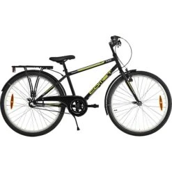 PUCH Comet Drenge Børnecykel 3 Gear 24" 2022 - Mat Sort