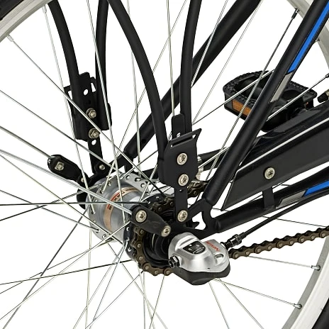 PUCH Comet Drengecykel 3 Gear 24" 2023 - Sort/blå 2 PUCH Comet Drengecykel 3 Gear 24" 2023 - Sort/blå - Billede 2