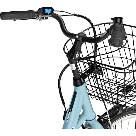 SCO Premium E-Bellevue Dame Elcykel 7 Gear 28" 2023 - Mat Duset Blå 3 SCO Premium E-Bellevue Dame Elcykel 7 Gear 28" 2023 - Mat Duset Blå - Billede 3