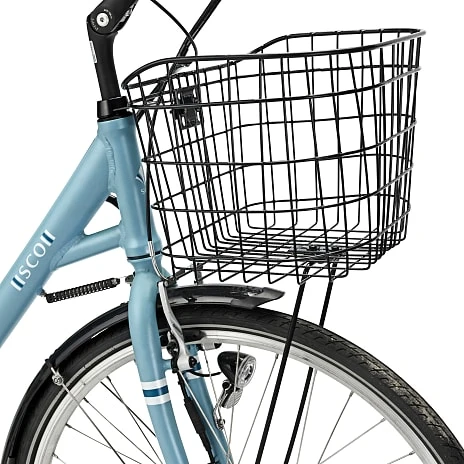 SCO Premium E-Bellevue Dame Elcykel 7 Gear 28" 2023 - Mat Duset Blå 4 SCO Premium E-Bellevue Dame Elcykel 7 Gear 28" 2023 - Mat Duset Blå - Billede 4