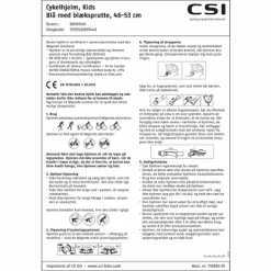 CSI Cykelhjelm 46-53 Cm - Blå M. Blæksprutte 9 CSI Cykelhjelm 46-53 Cm - Blå M. Blæksprutte -Abus Butik 79ae702e 3314 4eee 9597 952a1a3a65c5