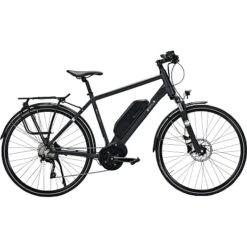 SCO Premium E-trekking Herre Elcykel 10 Gear 28" 2023 - Sort