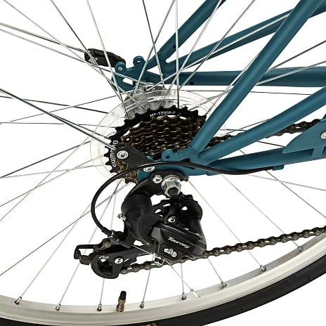 PUCH Trendy Dame Shopper 7 Gear 28" 2023 - Blågrøn 4 PUCH Trendy Dame Shopper 7 Gear 28" 2023 - Blågrøn - Billede 4