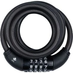 Sco Spirallås Med Kode - Sort