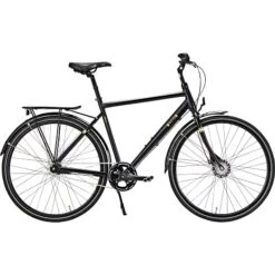 SCO Premium Comfort Herre Cykel 7 Gear 28" 2023 - Sort
