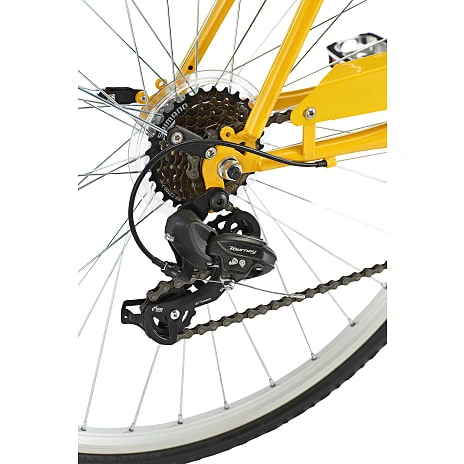 PUCH New Style Dame Bycykel 7 Gear 28" 2022 - Gul 7 PUCH New Style Dame Bycykel 7 Gear 28" 2022 - Gul - Billede 7