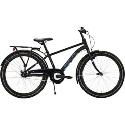 SCO Spike Drenge Cykel 7 Gear 24" 2023 - Sort