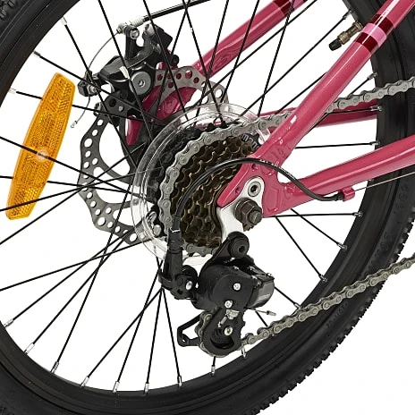 SCO Extreme Børne Mountainbike 7 Gear 20" 2023 - Pink 3 SCO Extreme Børne Mountainbike 7 Gear 20" 2023 - Pink - Billede 3