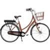 SCO Premium E-Moon Dame Elcykel 7 Gear 28" 2023 - Kobber