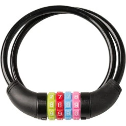 321 Go! Spirallås Med Kode - Sort