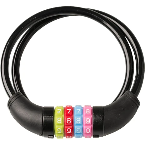 321 Go! Spirallås Med Kode - Sort 1 321 Go! Spirallås Med Kode - Sort